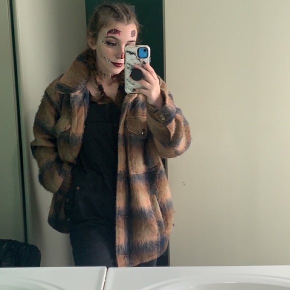 American Eagle Flannel Coat - Picture 4 of 4